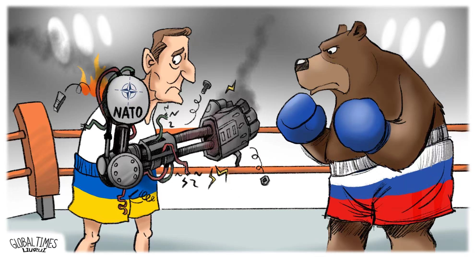 Boks Ukrajine in Rusije - v škodo Evrope...