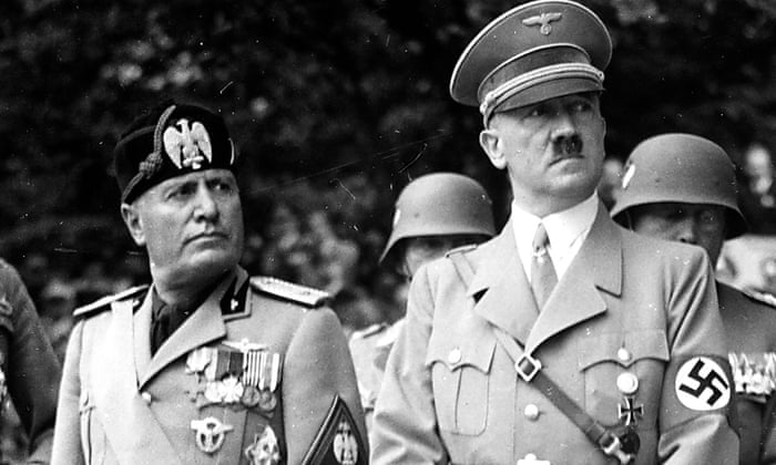 Hitler in Mussolini