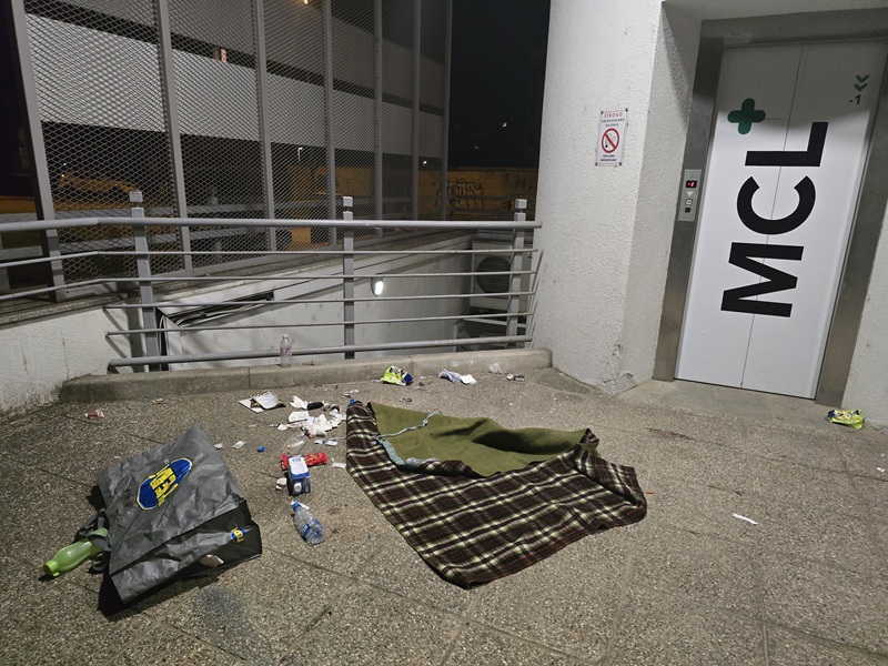 Drogeraška spalnica v centru Ljubljane   Vir: insajder.com