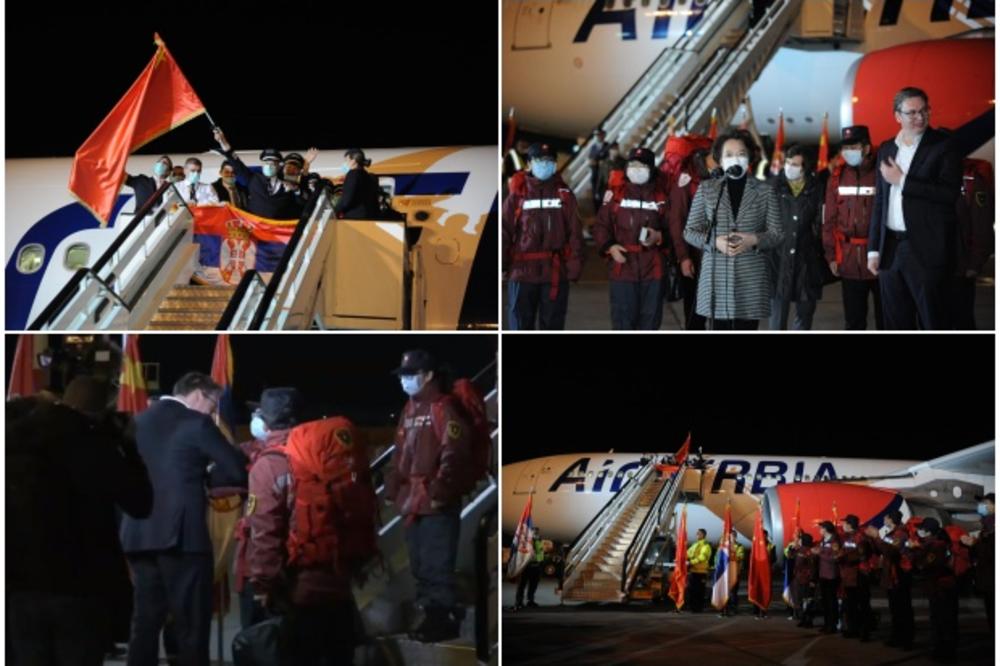 Air Serbia - pomoč Kitajske