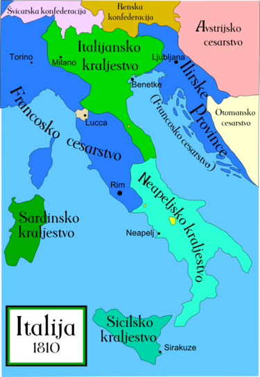 Ilirske province Vir: Wikipedia