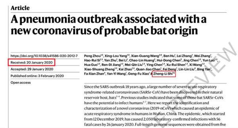 Članek o netopirjih in virusih - 2015
