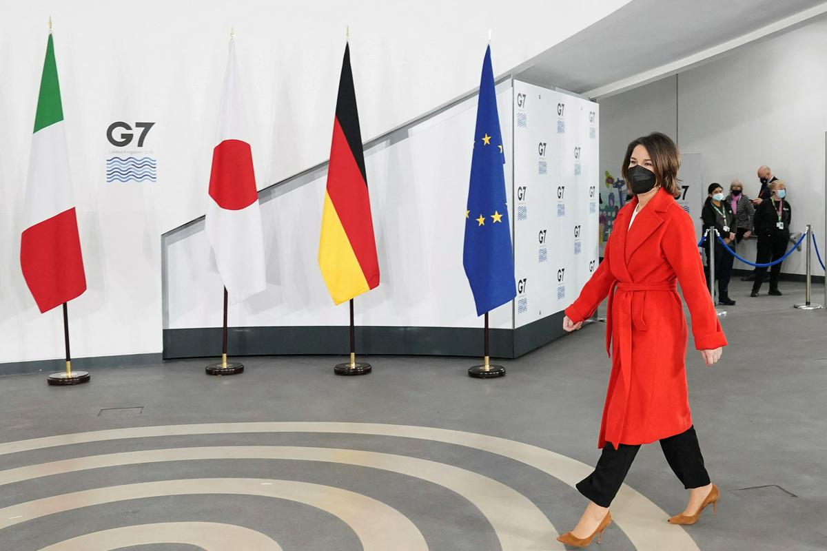 Baerboskova na vrhu G-7  Vir: Twitter