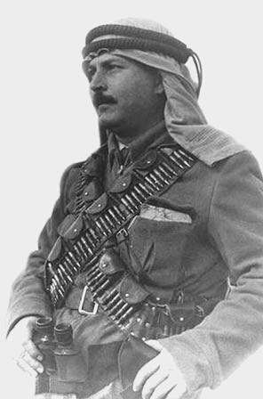Abd al Qadir Huseini, poveljnik palestinskih sil Vir: Wikipedia