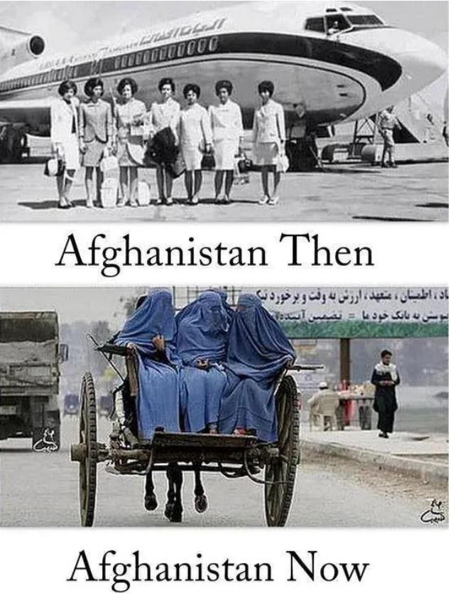 Afganistan nekoč in pod talibani