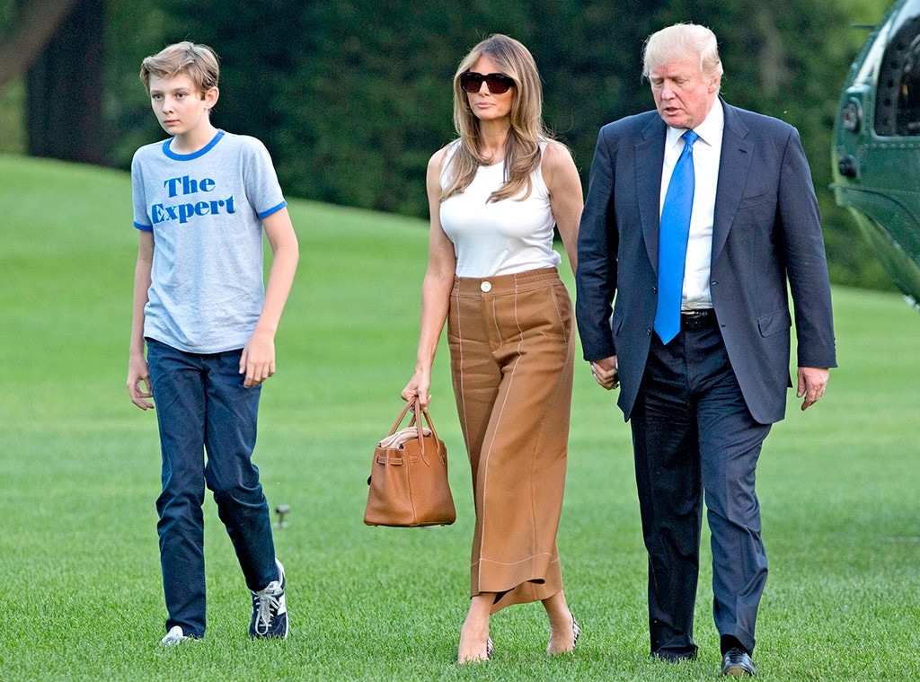 Baron Trump in družina...