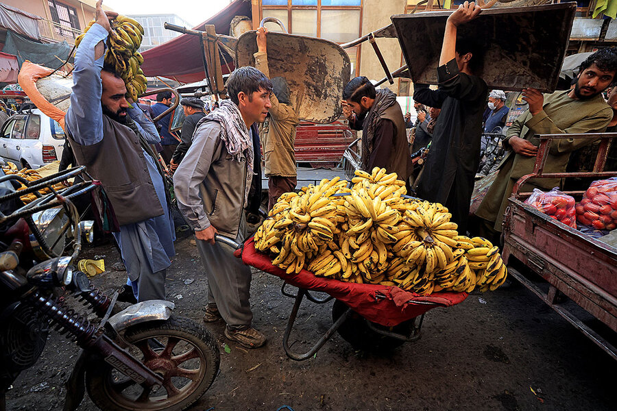 Na tržnici v Afganistanu  Vir: Twitter