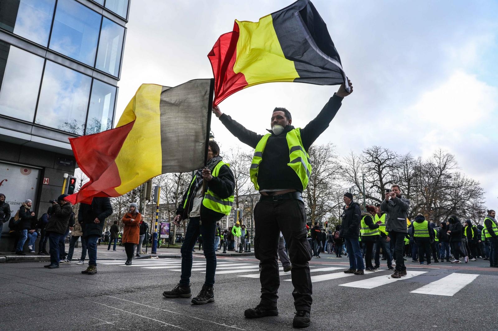 Belgija - protesti Vir: Pixsell