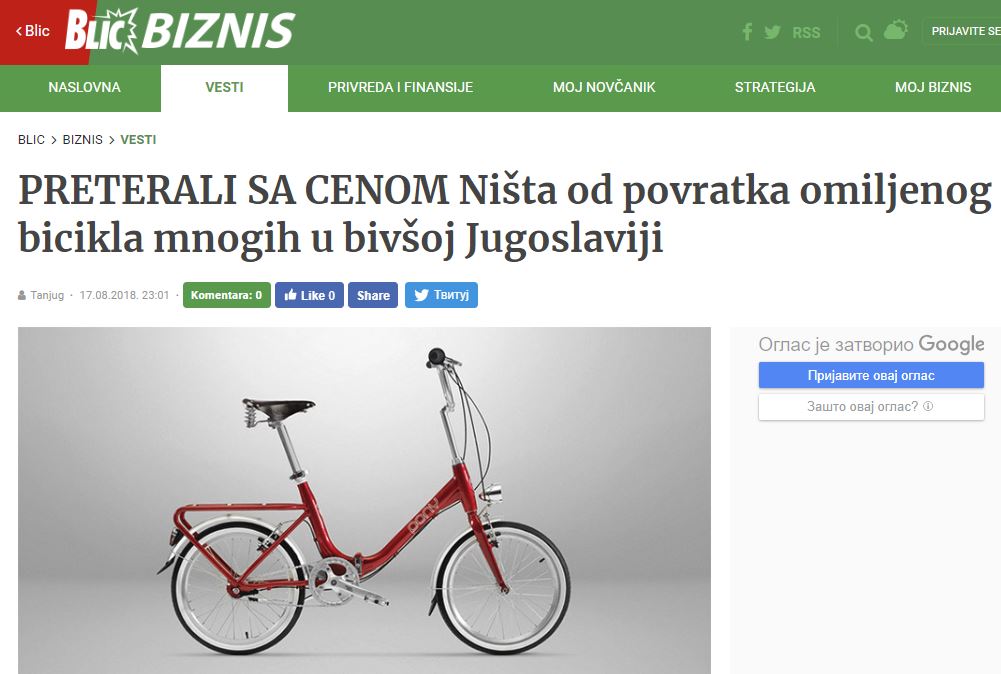 Blic - pony kolesa