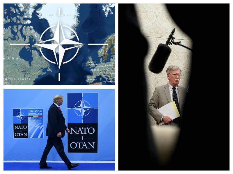 Bolton, Trump in Nato