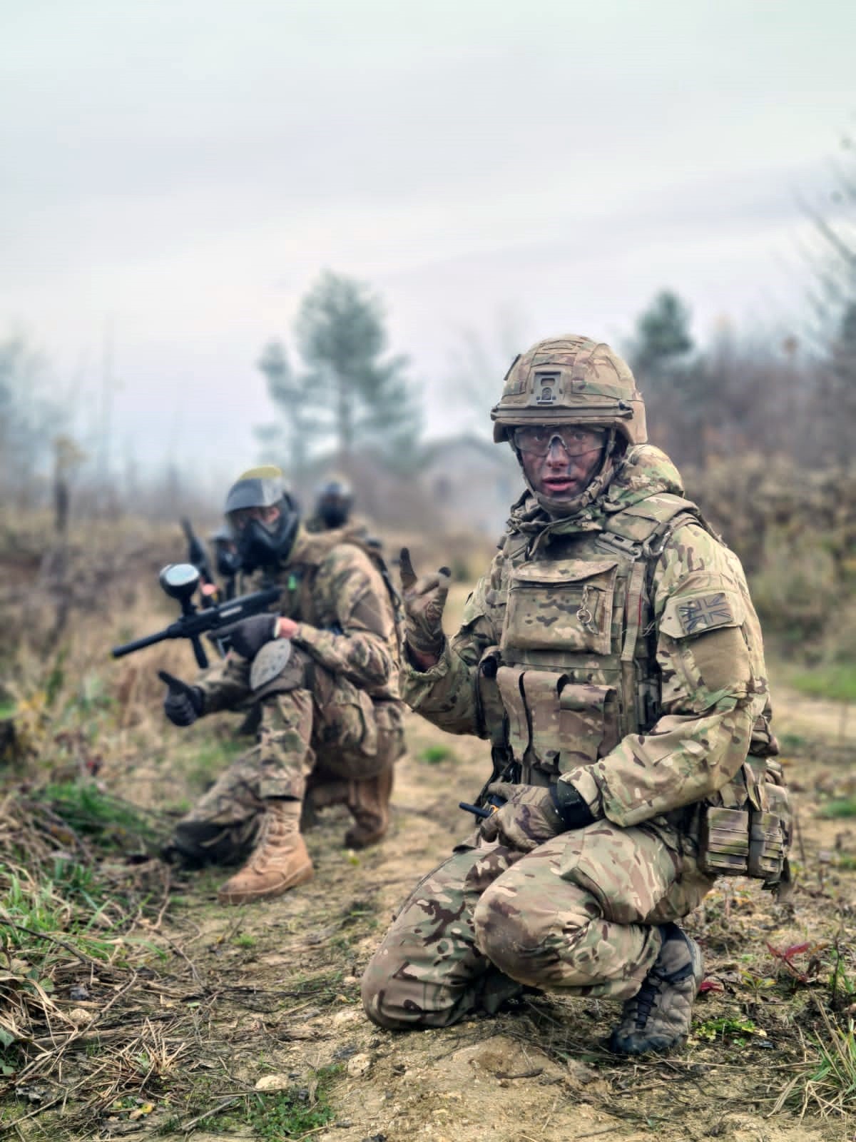 Britanski vojaki v Ukrajini