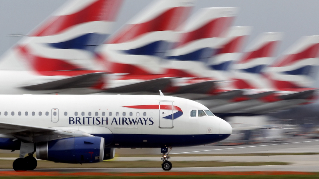 Letala British Airwaysa Vir:BA, Twitter