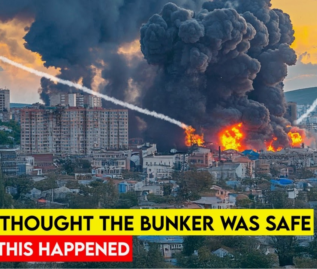 Napad na bunker v Ukrajini...