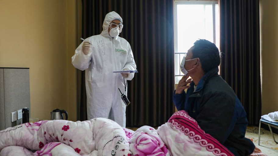 Pacient s koronavirusom, Kitajska