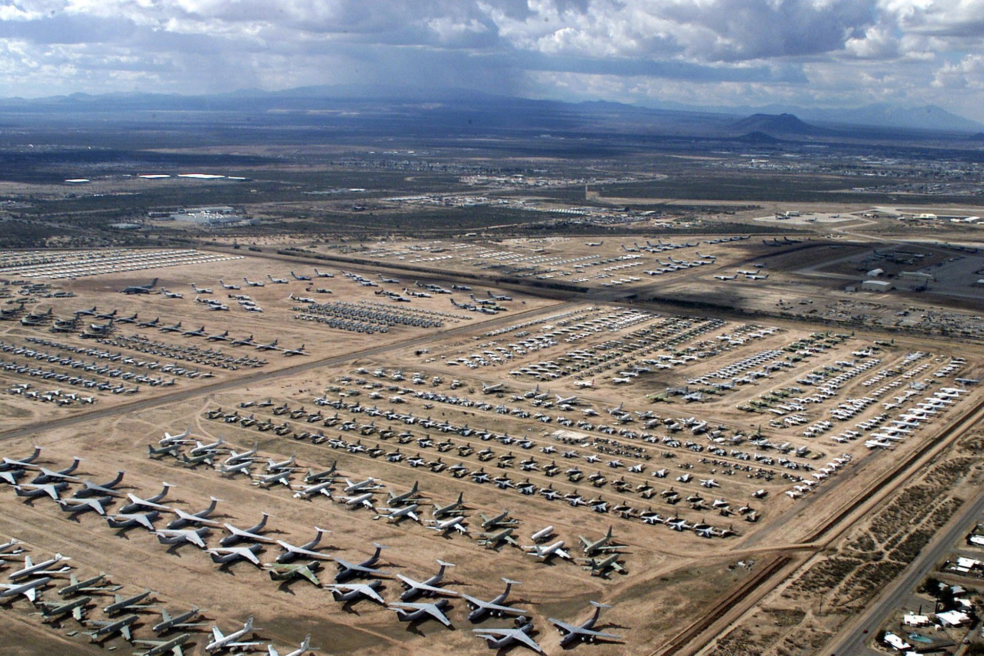 Pokopališče letal Davis Monthan v Arizoni