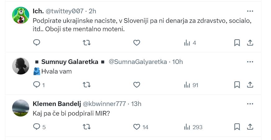 Komentarji o slovenskem nakupu streliva