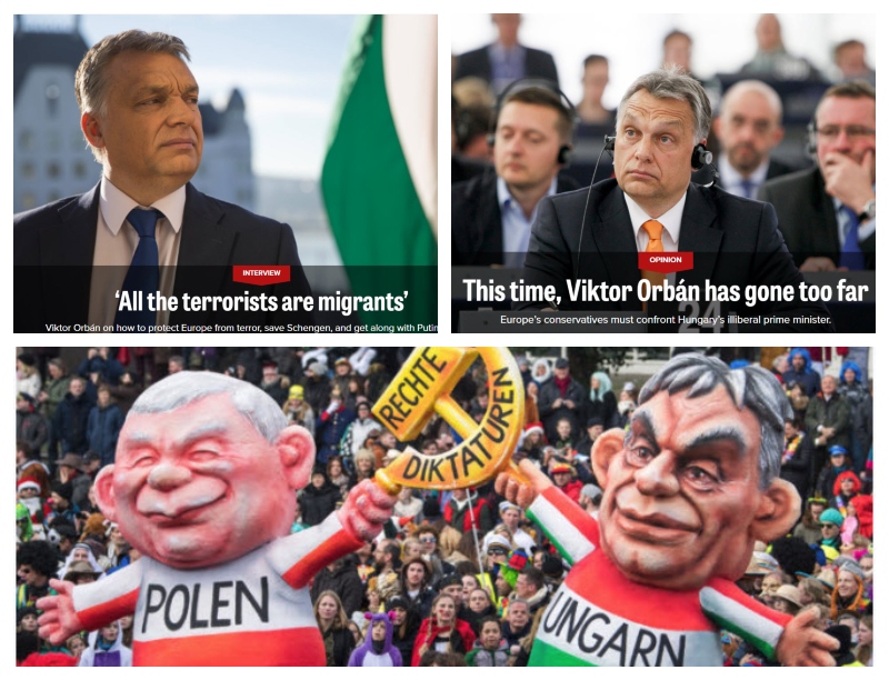 Viktor Orban in kritiki