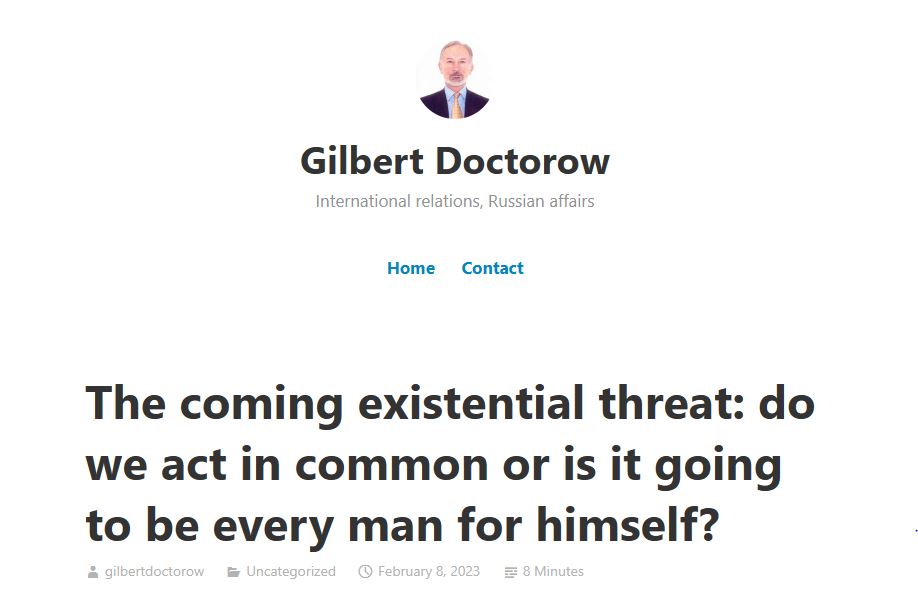 Gilbert Doctorow