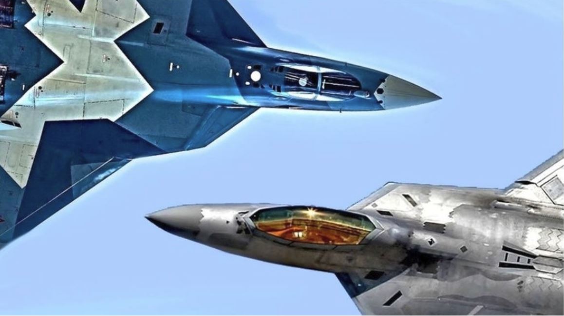 F-22 in Su-35 Vir: RTBH