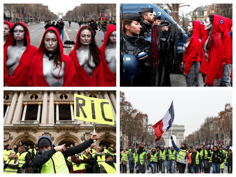 Protesti v Franciji, december 2018