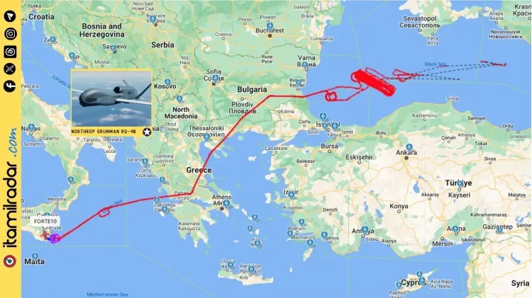 Η τελευταία πτήση του Global Hawk