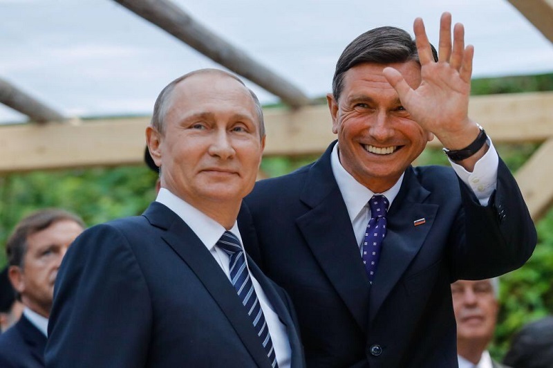 Danes bi to najraje pozabil: Putin in Pahor ob Ruski kapelici