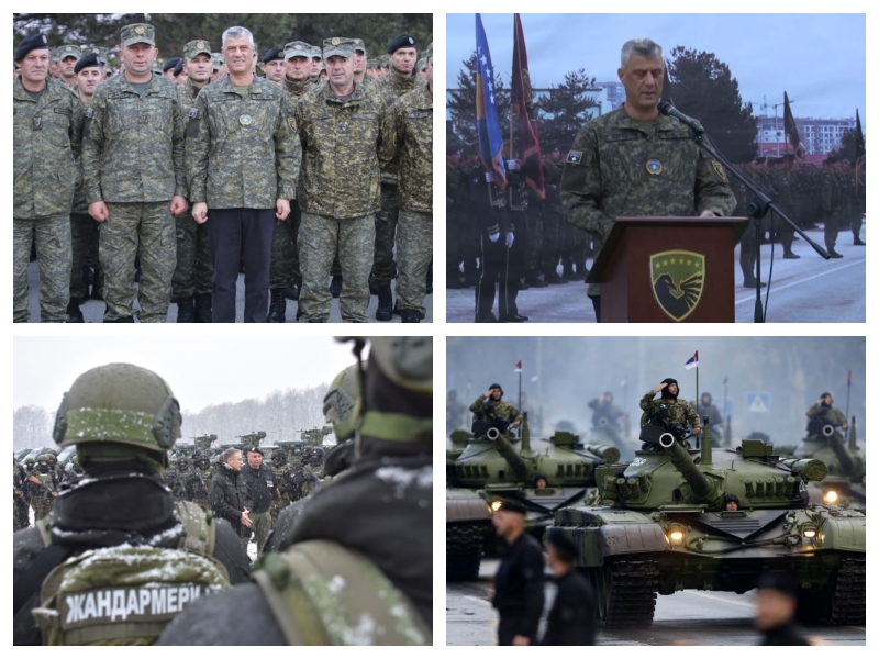 Kosovska in srbska vojska