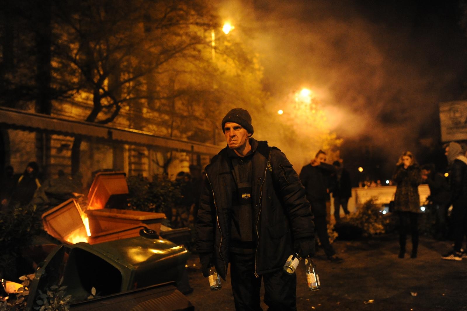 Madžarska - protesti Vir:Pixsell