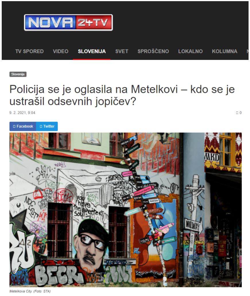 Članek z lažmi Luke Perša, ki ga je delil tudi Janez Janša  Vir: Nova24TV, posnetek zaslona