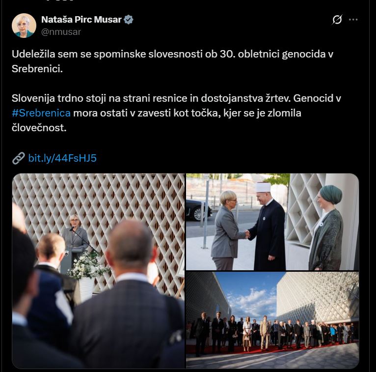 Pirc Musar in Srebrenica...