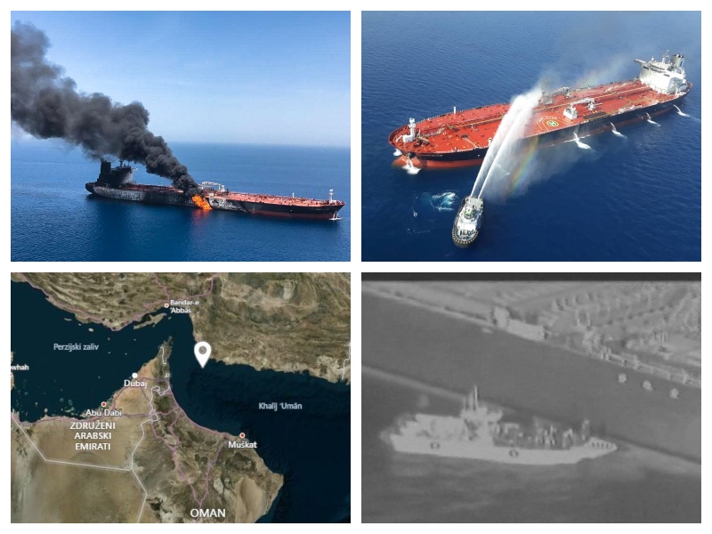 Napadi na tankerje v Perzijskem zalivu 