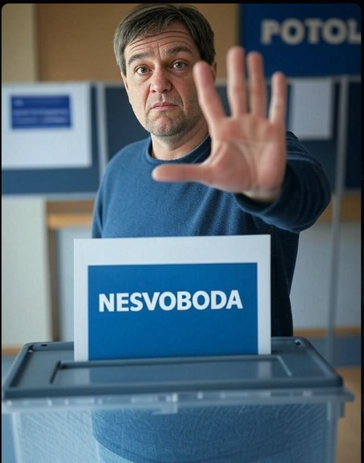 Svoboda nam je prinesla - nesvobodo...Vir: Grok