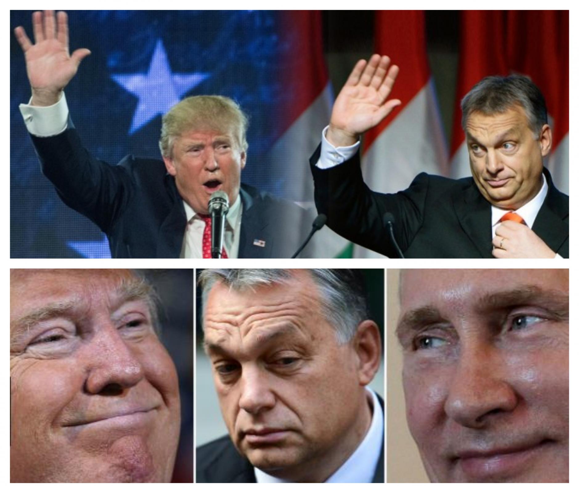 Trump, Orban, Putin