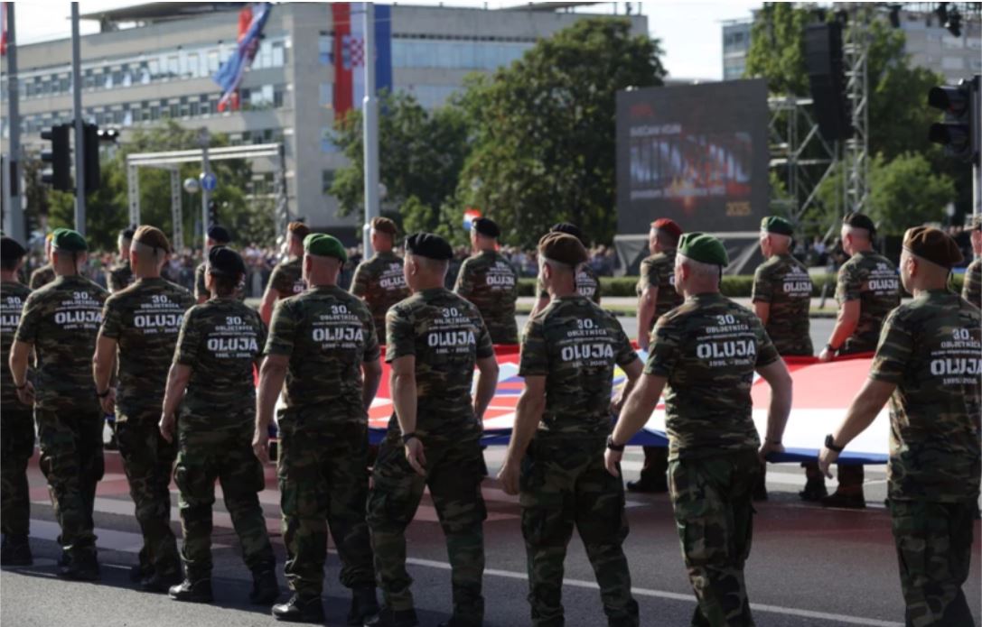 Parada v Zagrebu 31.7.2025  Vir: Tanjug, X