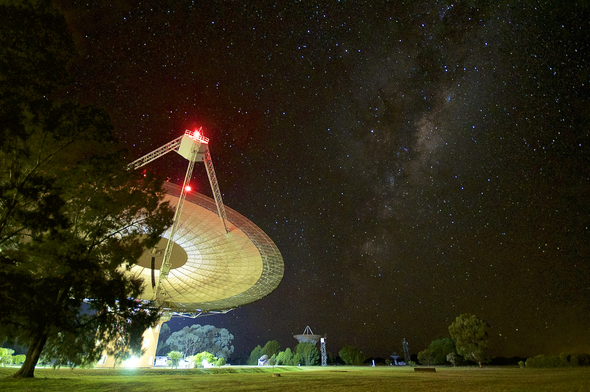 Observatorij Parkes, Avstralija Vir:Twitter