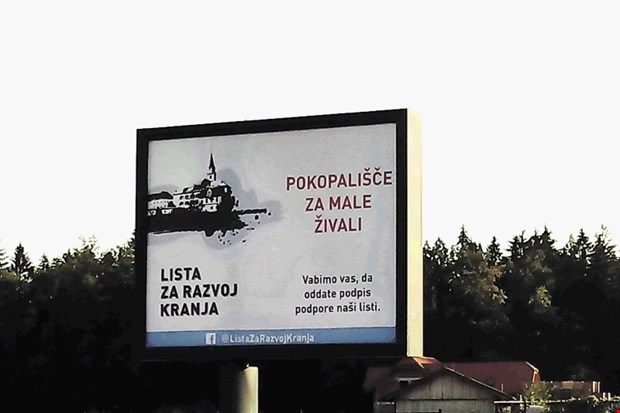 Pobuda za pokopališče za hišne ljubljenčke, Kranj, Vir:Dnevnik