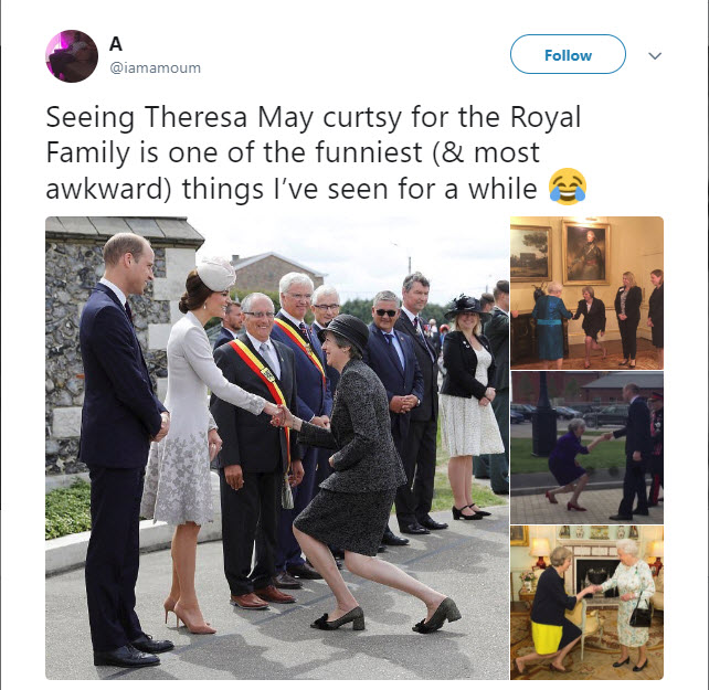 Theresa May in nenavadni prikloni