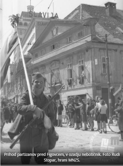 Prihod partizanov v Ljubljano