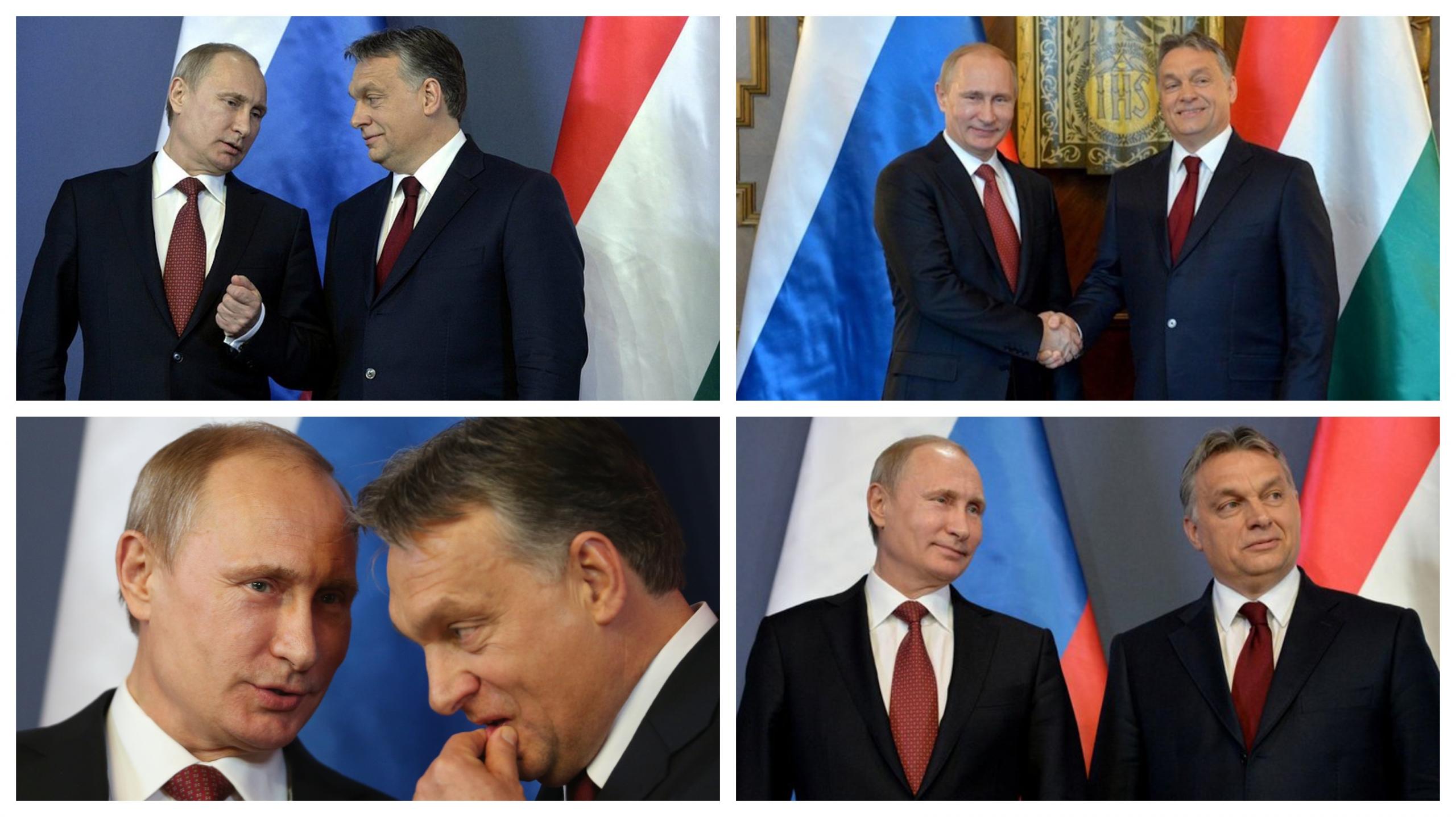 Putin in Orban - prijatelja in zaveznika