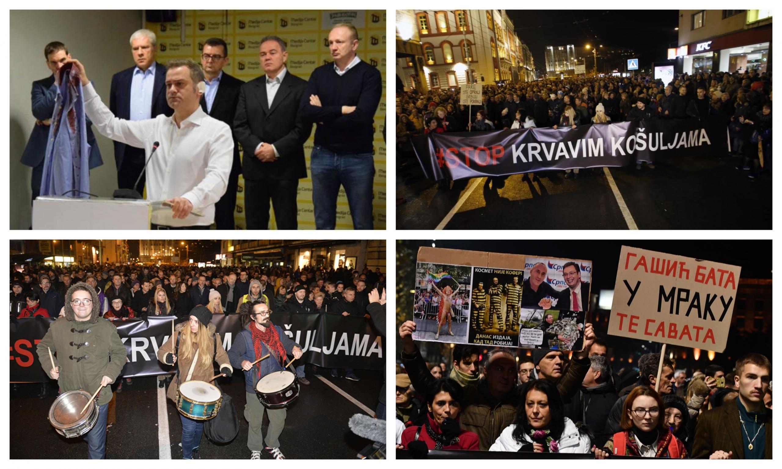 Protestni shod v Beogradu Vir: Pixsell