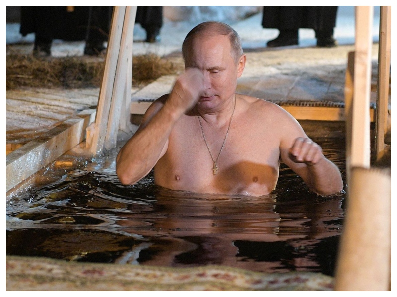 Putin - kopanje