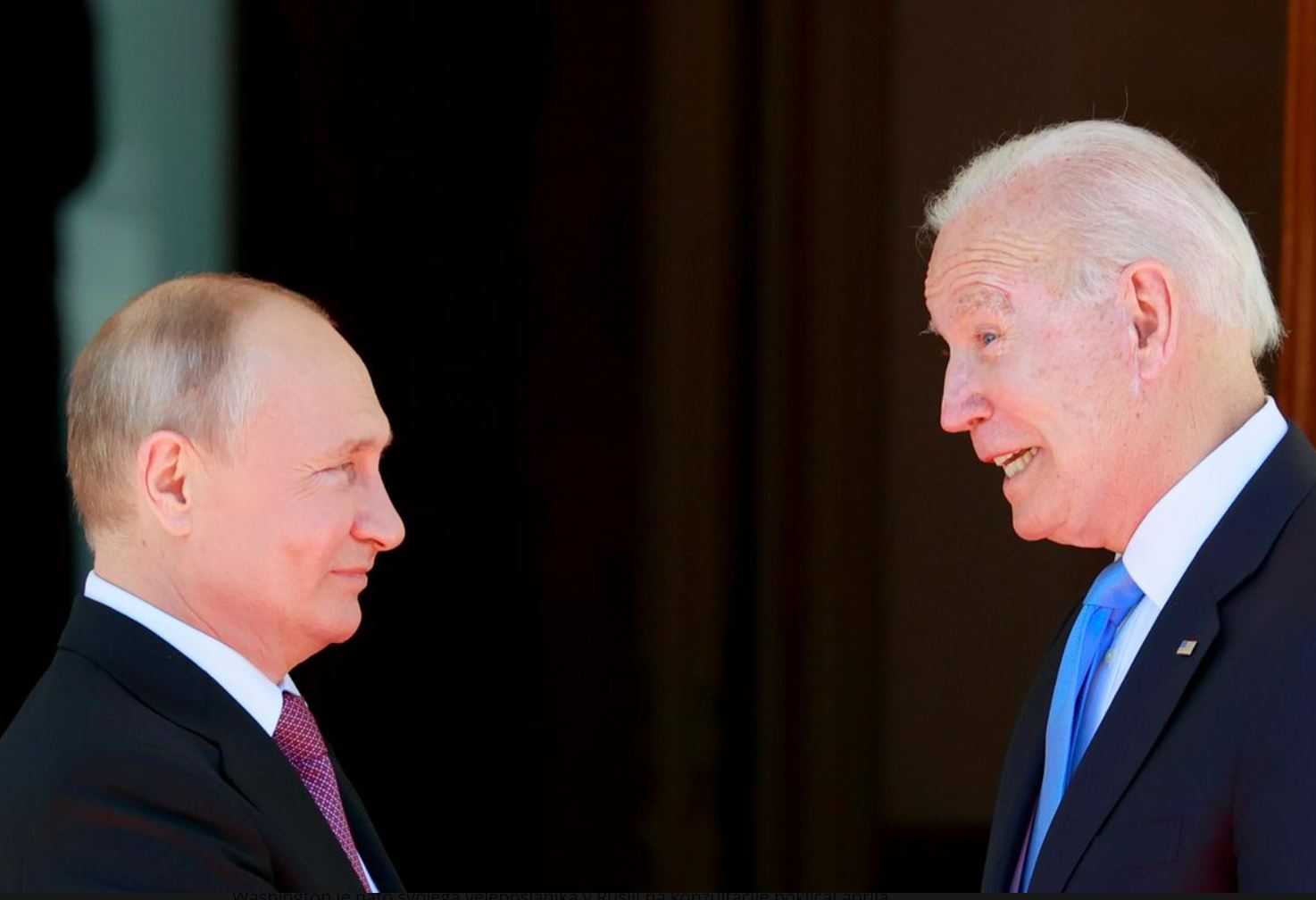 Biden in Putin, Vir: Posnetek zaslona, RT