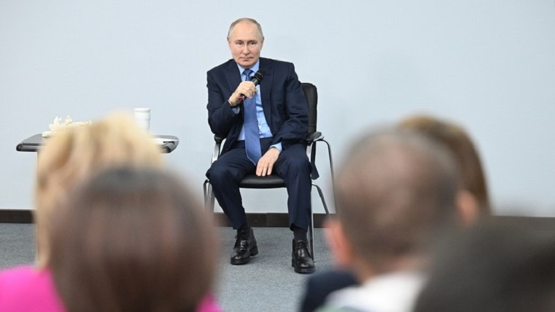 Putin v Čukotki