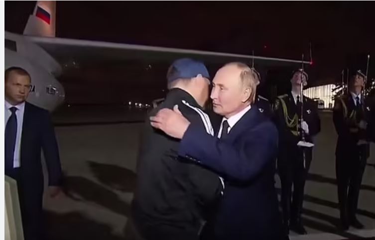 Putin in Krasnikov  Vir: Telegram