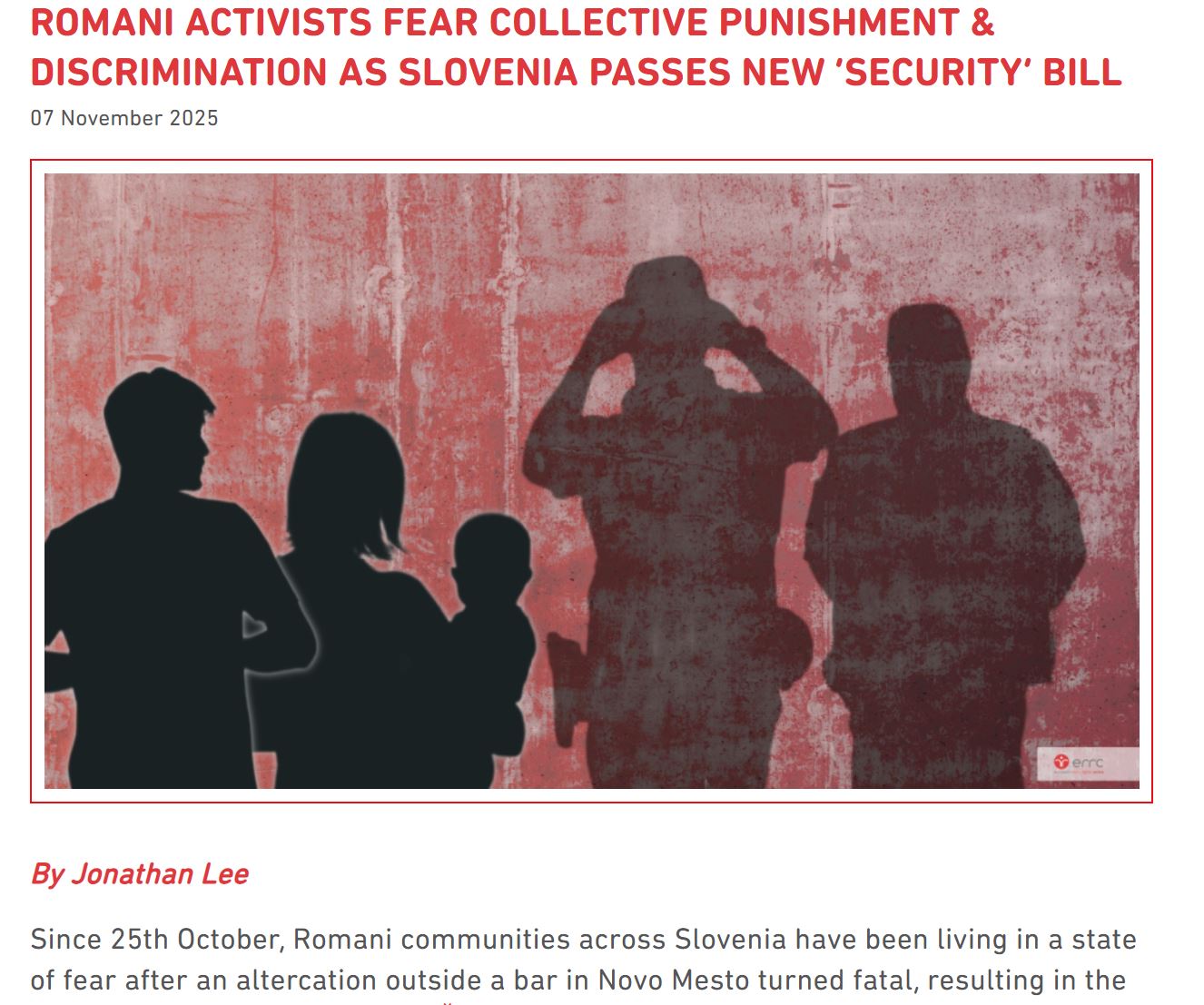 Glas Romov se sliši daleč