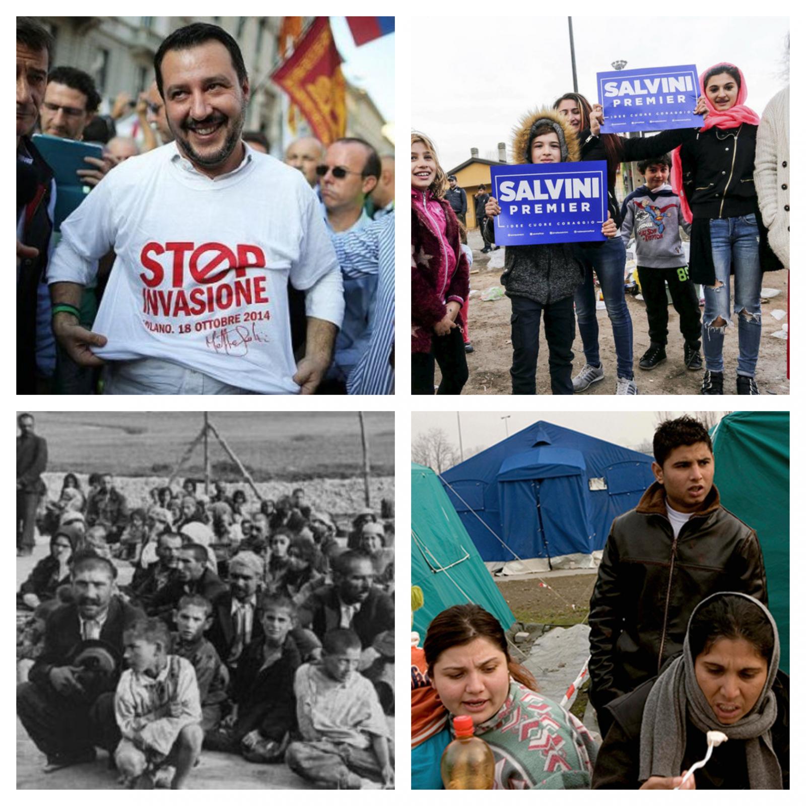 Salvini in Romi