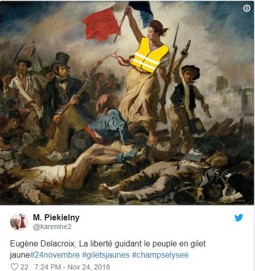 Delacroix - Marianne in njena "posodobitev"