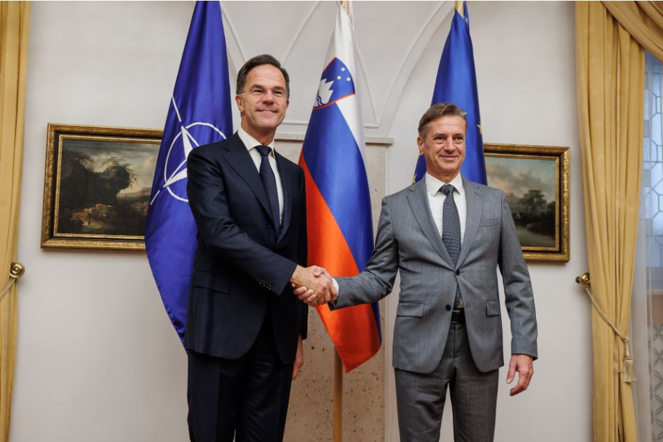 Rutte in Golob Vir: Gov.si