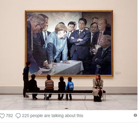 Trump in G7 -Galerija