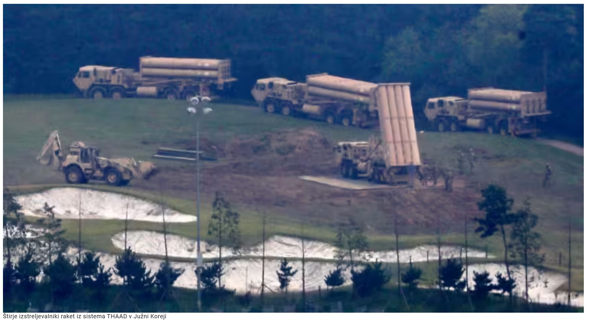 Lanserji THAAD v Južni Koreji